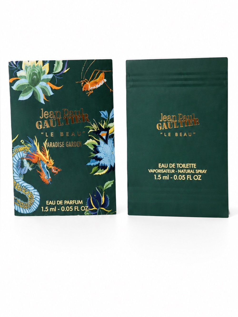 Jean Paul Gaultier Le Beau & Paradise Garden Small Sprays